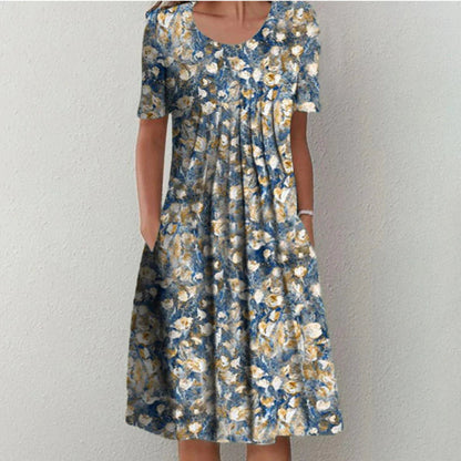 Hailey | Stylish and Casual Floral Dress with Pockets