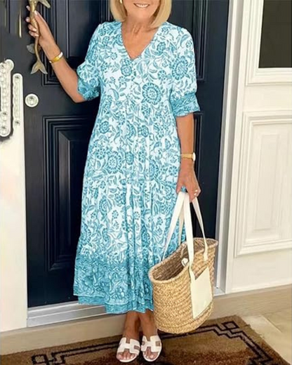 Emma | Elegant and Airy Floral Dress