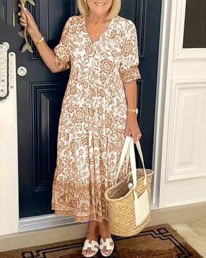 Emma | Elegant and Airy Floral Dress
