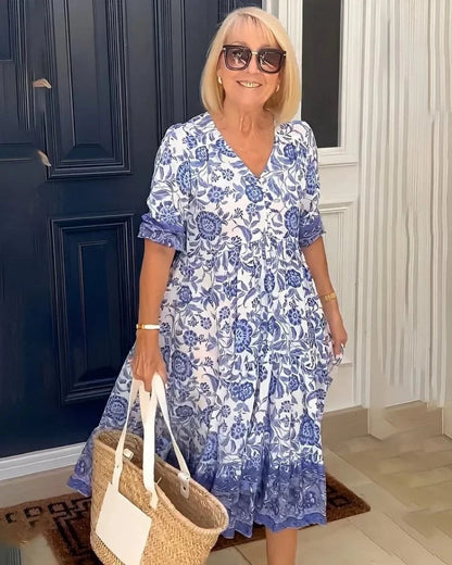 Emma | Elegant and Airy Floral Dress