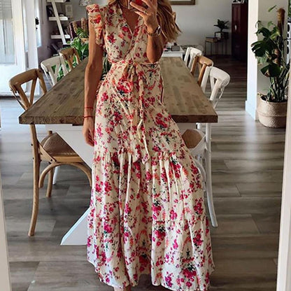Dahlia | Floral Maxi Dress