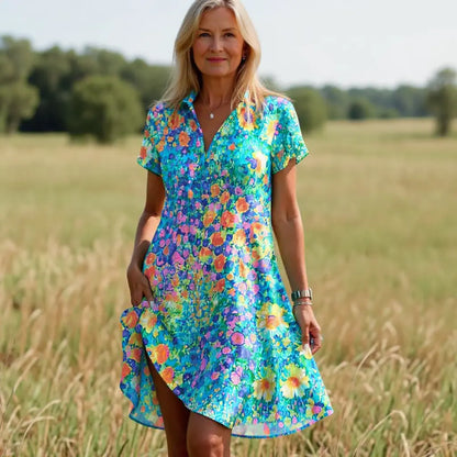 Sienna | Figure Flattering Summer Dress