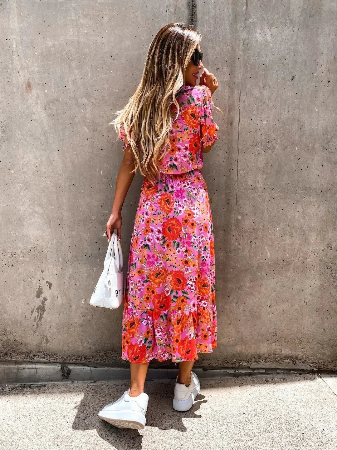 Naila | Elegant Floral Dress