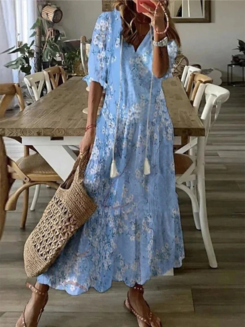 Tayla | Summer Dress with Floral Print