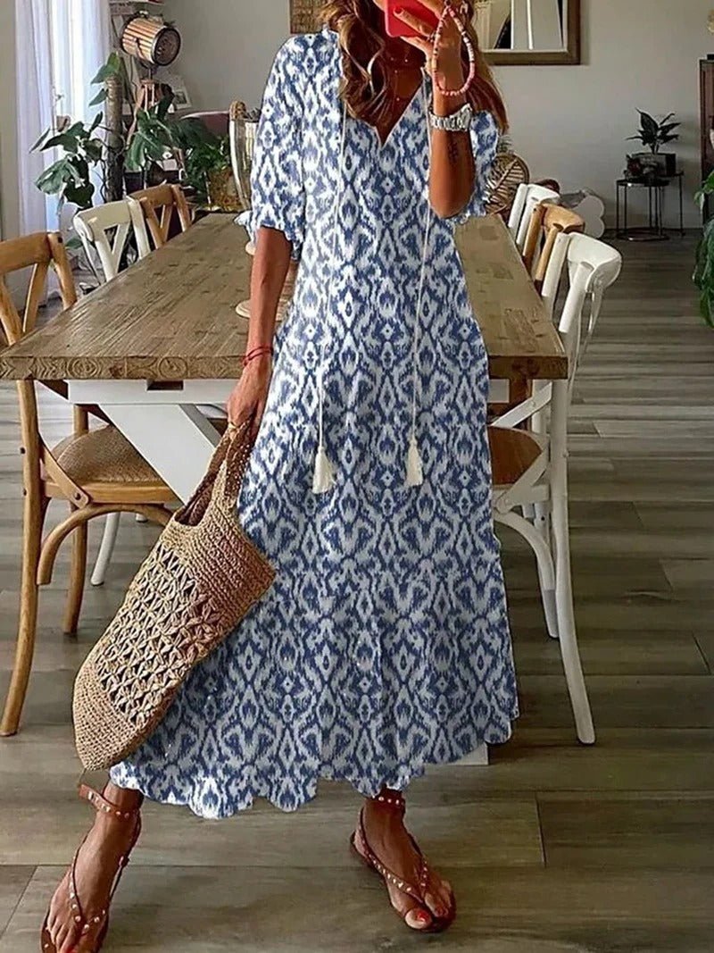 Tayla | Summer Dress with Floral Print