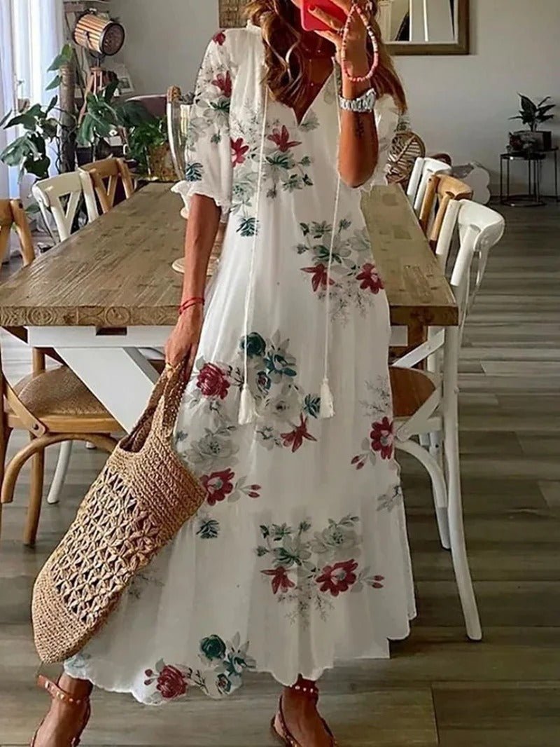 Tayla | Summer Dress with Floral Print