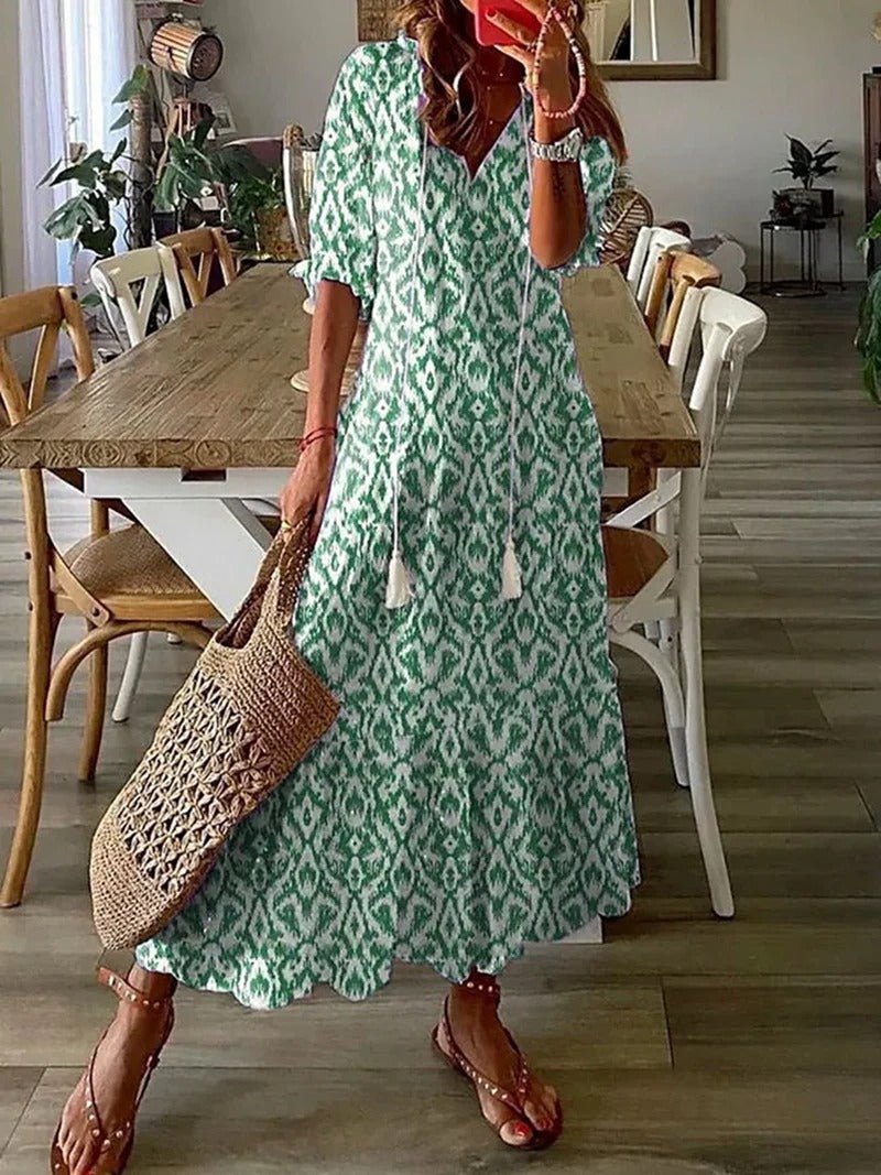 Tayla | Summer Dress with Floral Print