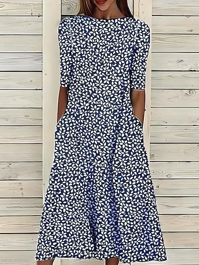 Karina | A-Line Midi Dress